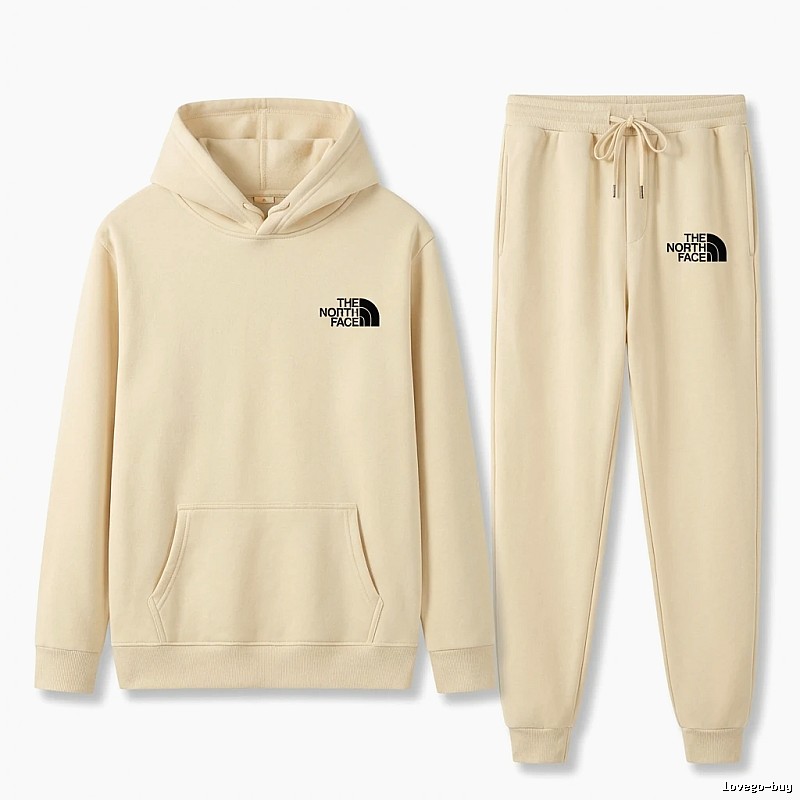 The North Face Simple Style Beige Suit