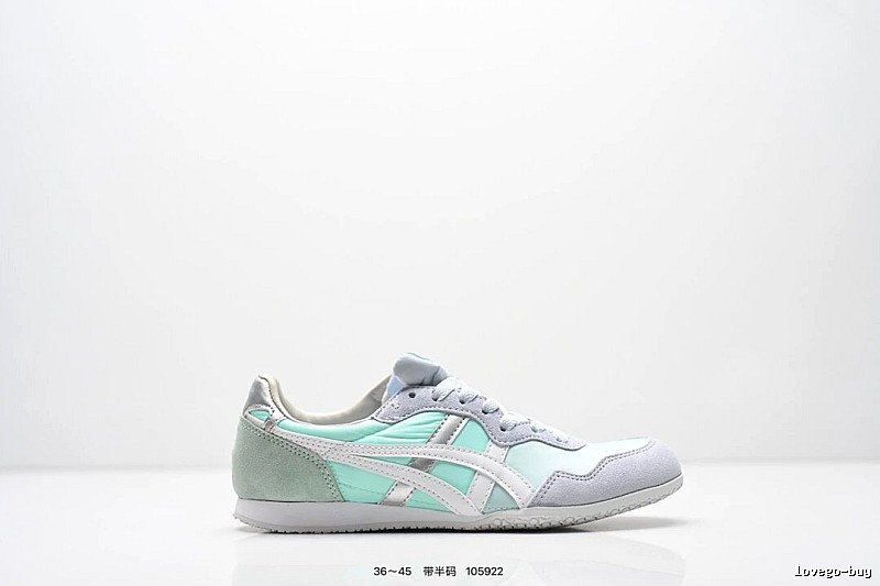 Tiger of Onitsuka retro light blue sports shoes