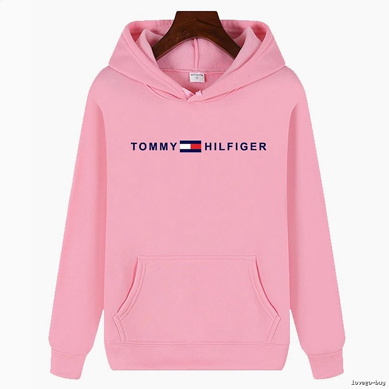 Tommy Hilfiger Monogram Logo hoodie White Tommy Hilfiger for Layered Styling