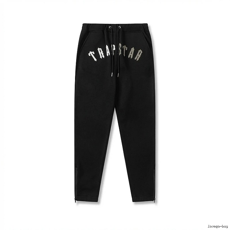 Trapstar Letter Style Black Sweatpants