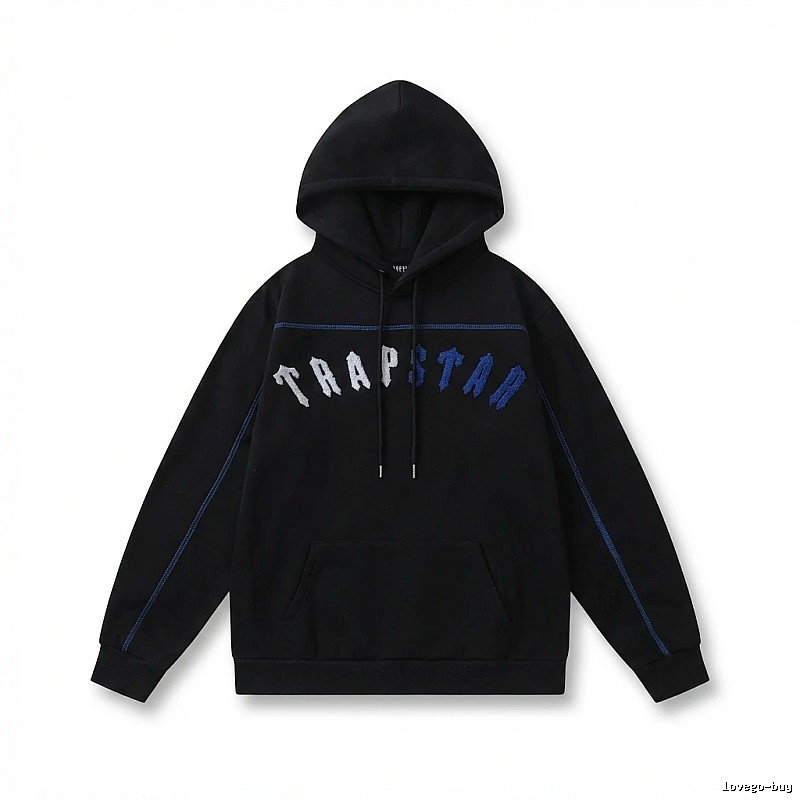 Trapstar Letter Style Black Sweatshirt