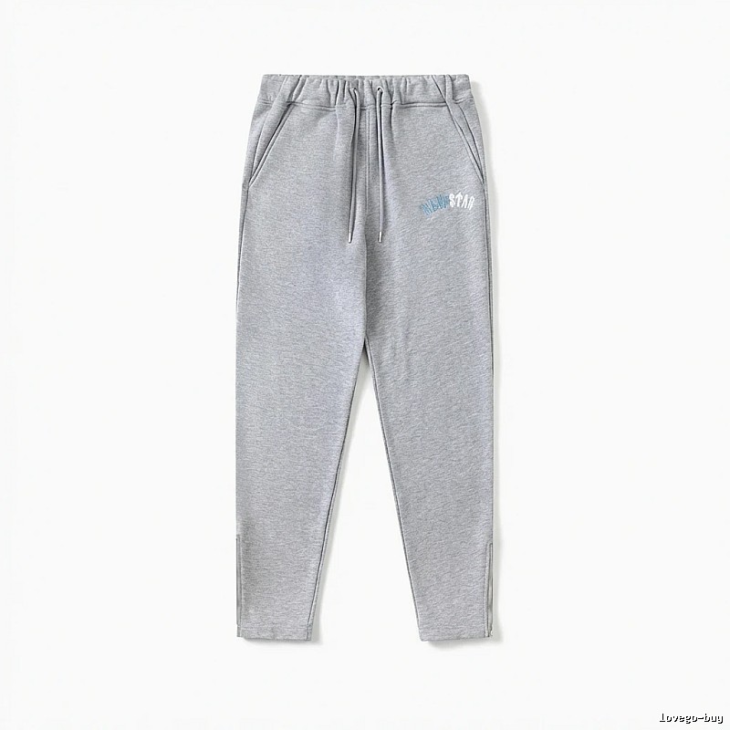 Trapstar minimalist light gray sweatpants