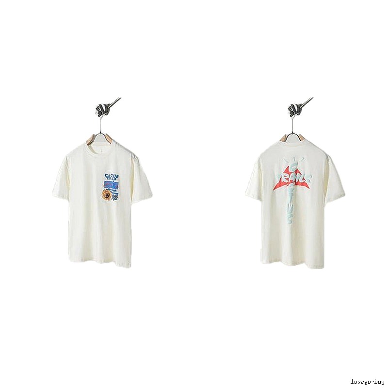 Travis Scott Graffiti Street Style Off-white T-shirt