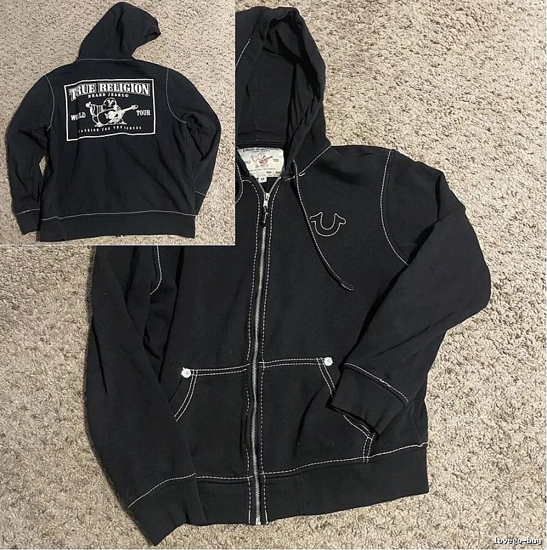 True Religion Classic Zip hoodie Black True Religion for Daily Styling