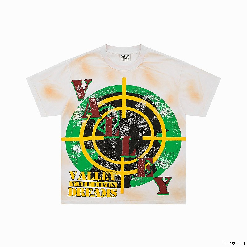 Valley Dream Street Style Tie-dye Short-sleeve T-shirt