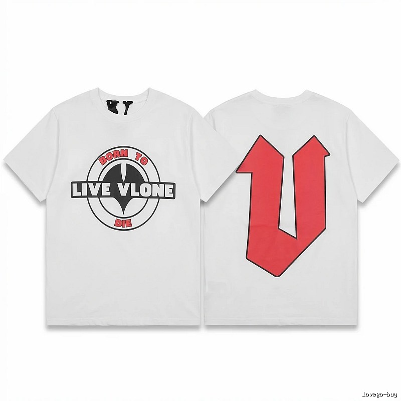 Vlone Trend Brand White T-shirt