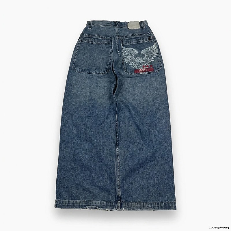 Y2K Trendy Cool Denim Skirt