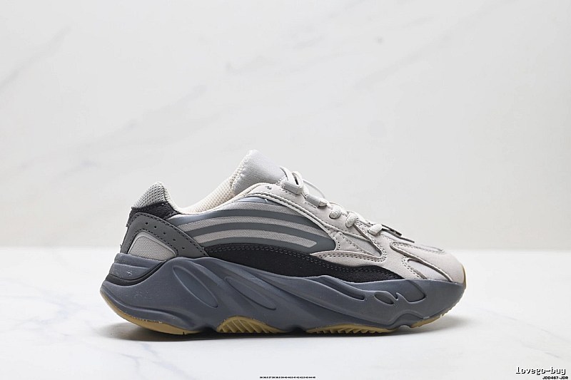 Yeezy 700 Retro Style Gray-Black Athletic Shoes