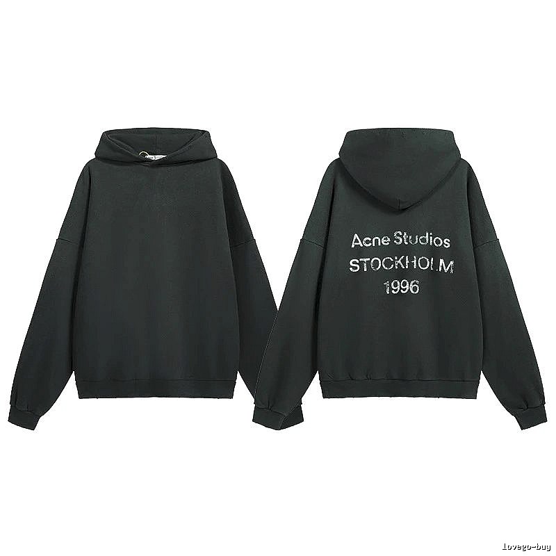 Acne Studios Classic Stockholm hoodie Dark Acne Studios for Daily Styling