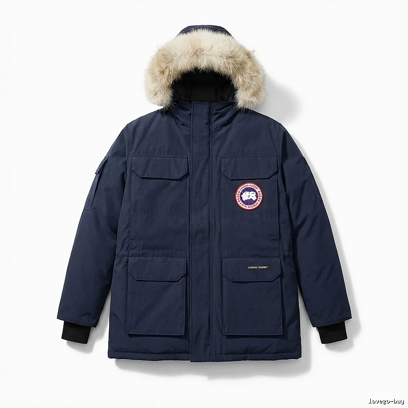 Canada Goose Expedition Parka in Navy Blue