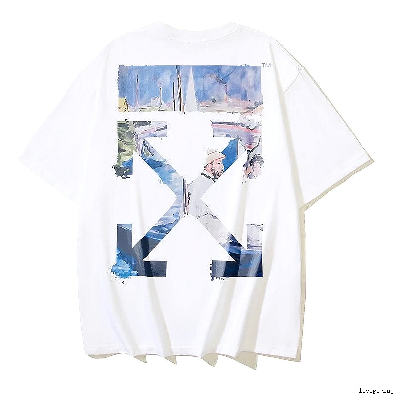 Thrasher Gift Ready Flame logo T-shirt White Red Thrasher with Fresh Pattern