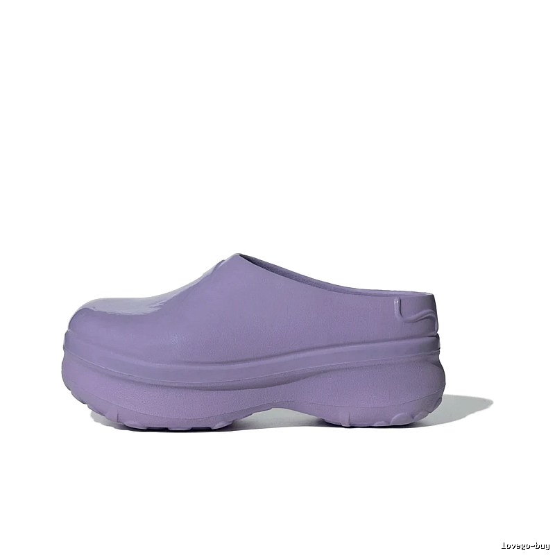 Yeezy thick-soled casual style purple shoes